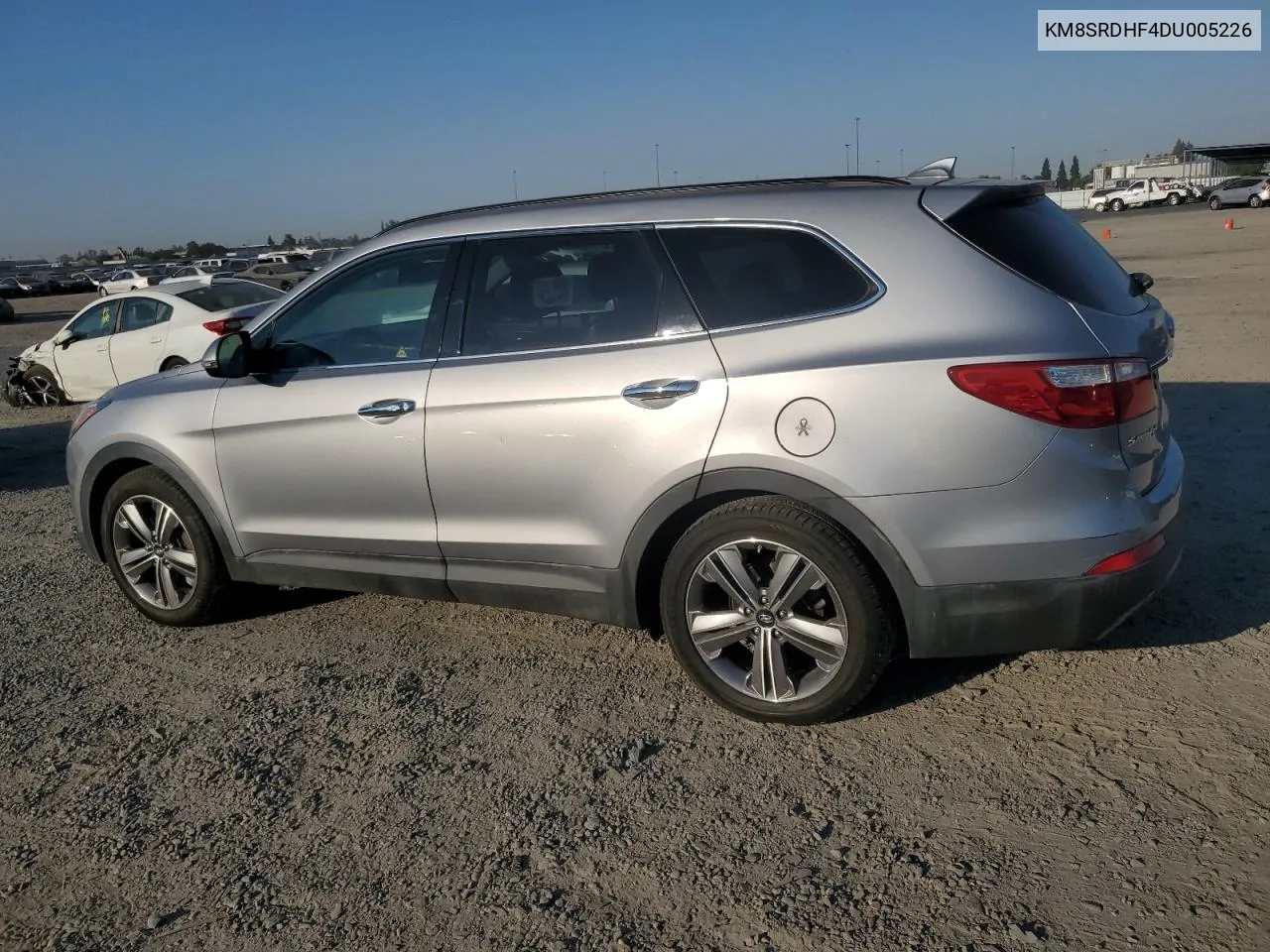 2013 Hyundai Santa Fe Limited VIN: KM8SRDHF4DU005226 Lot: 73802304