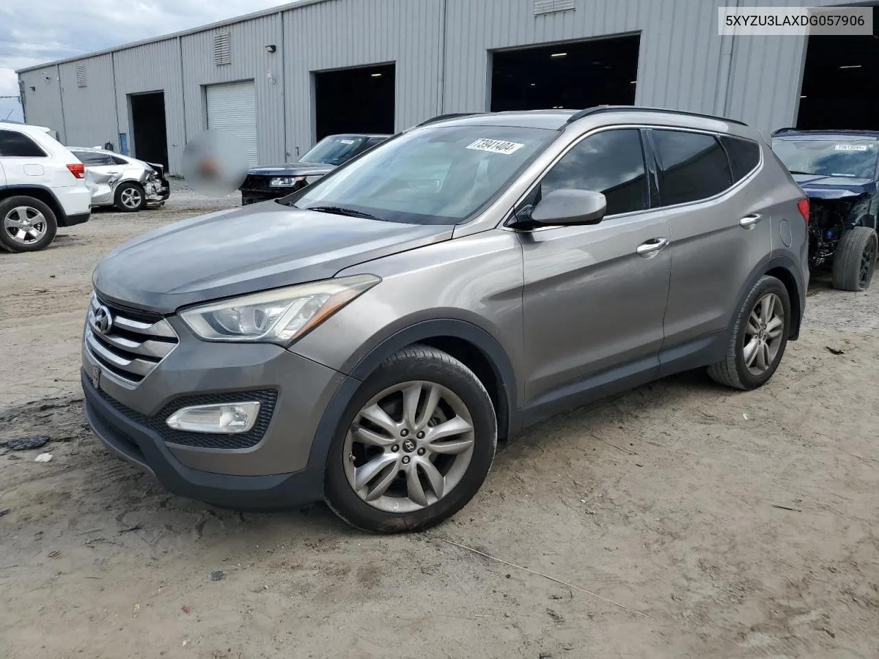 2013 Hyundai Santa Fe Sport VIN: 5XYZU3LAXDG057906 Lot: 73941404