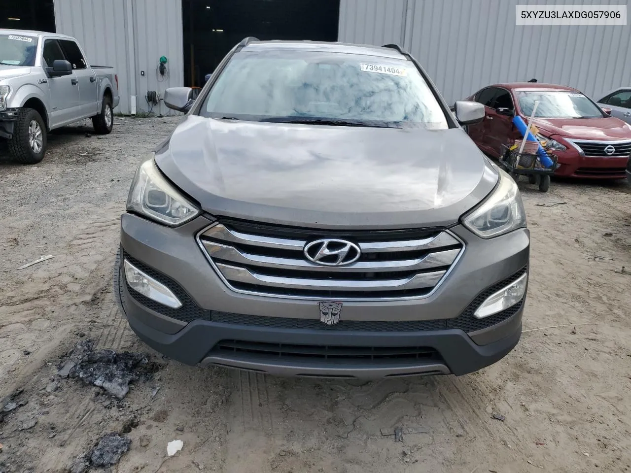 2013 Hyundai Santa Fe Sport VIN: 5XYZU3LAXDG057906 Lot: 73941404