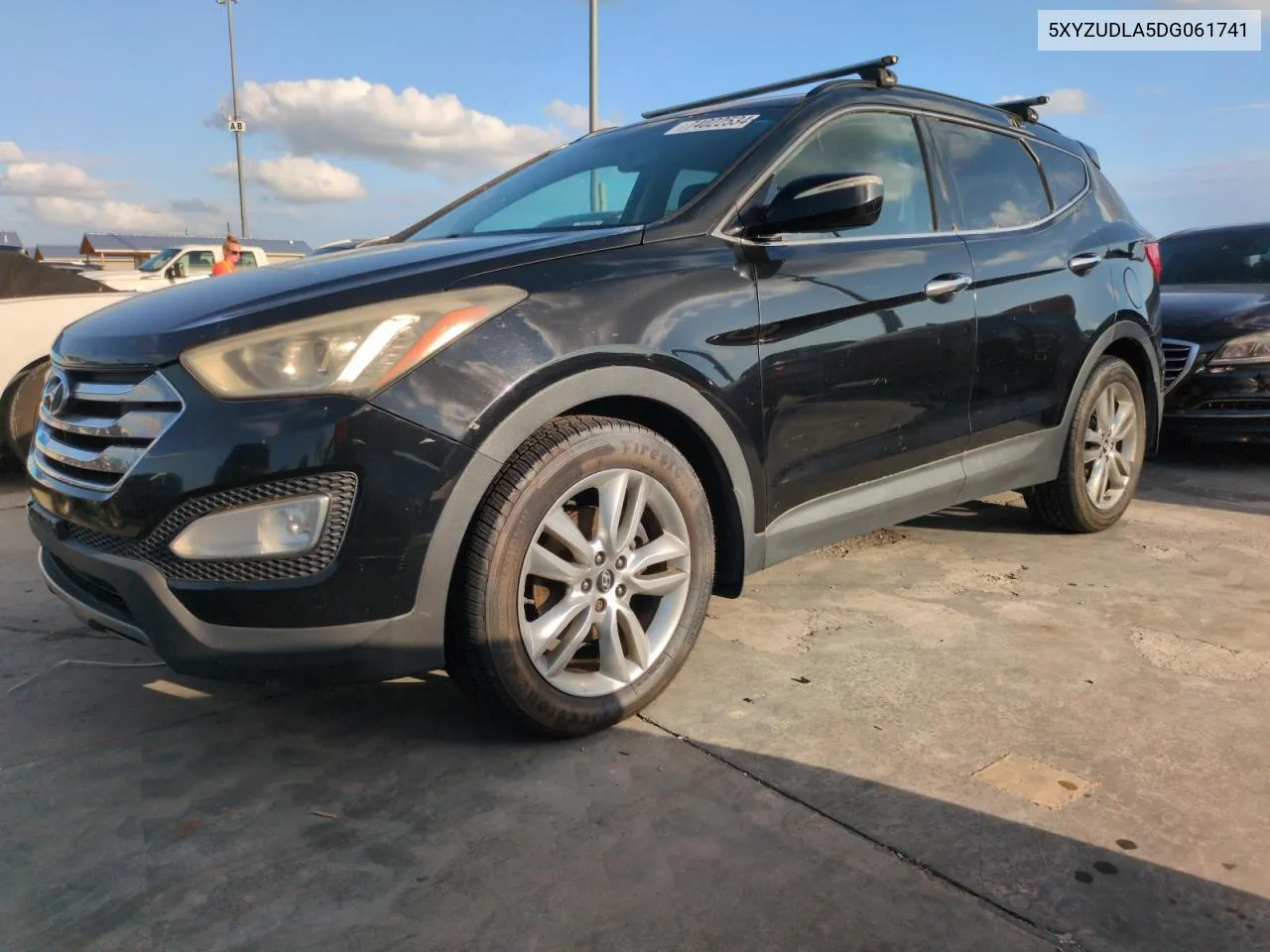 2013 Hyundai Santa Fe Sport VIN: 5XYZUDLA5DG061741 Lot: 74022534