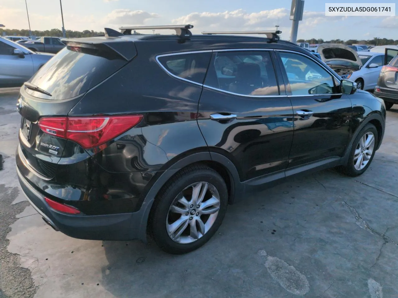 2013 Hyundai Santa Fe Sport VIN: 5XYZUDLA5DG061741 Lot: 74022534