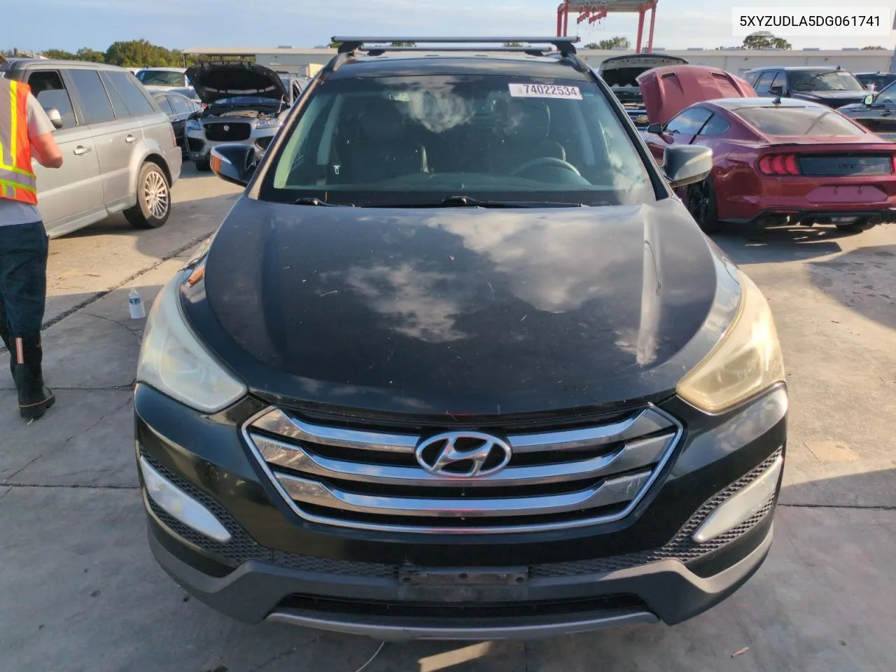 2013 Hyundai Santa Fe Sport VIN: 5XYZUDLA5DG061741 Lot: 74022534