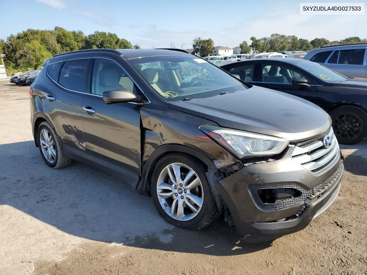 2013 Hyundai Santa Fe Sport VIN: 5XYZUDLA4DG027533 Lot: 74146603