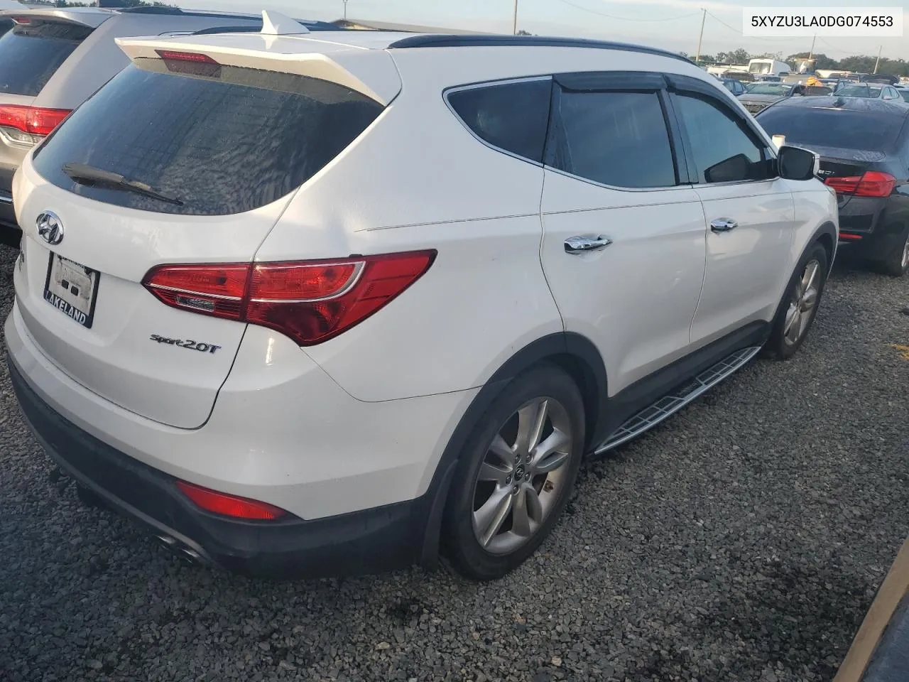 2013 Hyundai Santa Fe Sport VIN: 5XYZU3LA0DG074553 Lot: 74149764