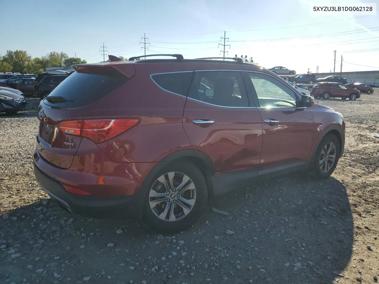 2013 Hyundai Santa Fe Sport VIN: 5XYZU3LB1DG062128 Lot: 74249734