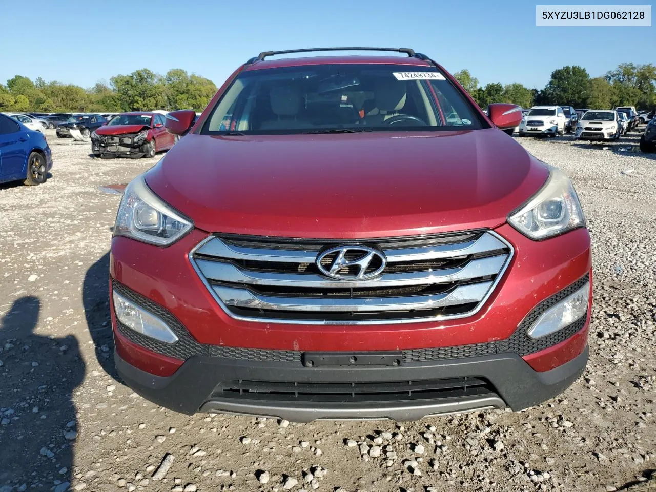 2013 Hyundai Santa Fe Sport VIN: 5XYZU3LB1DG062128 Lot: 74249734