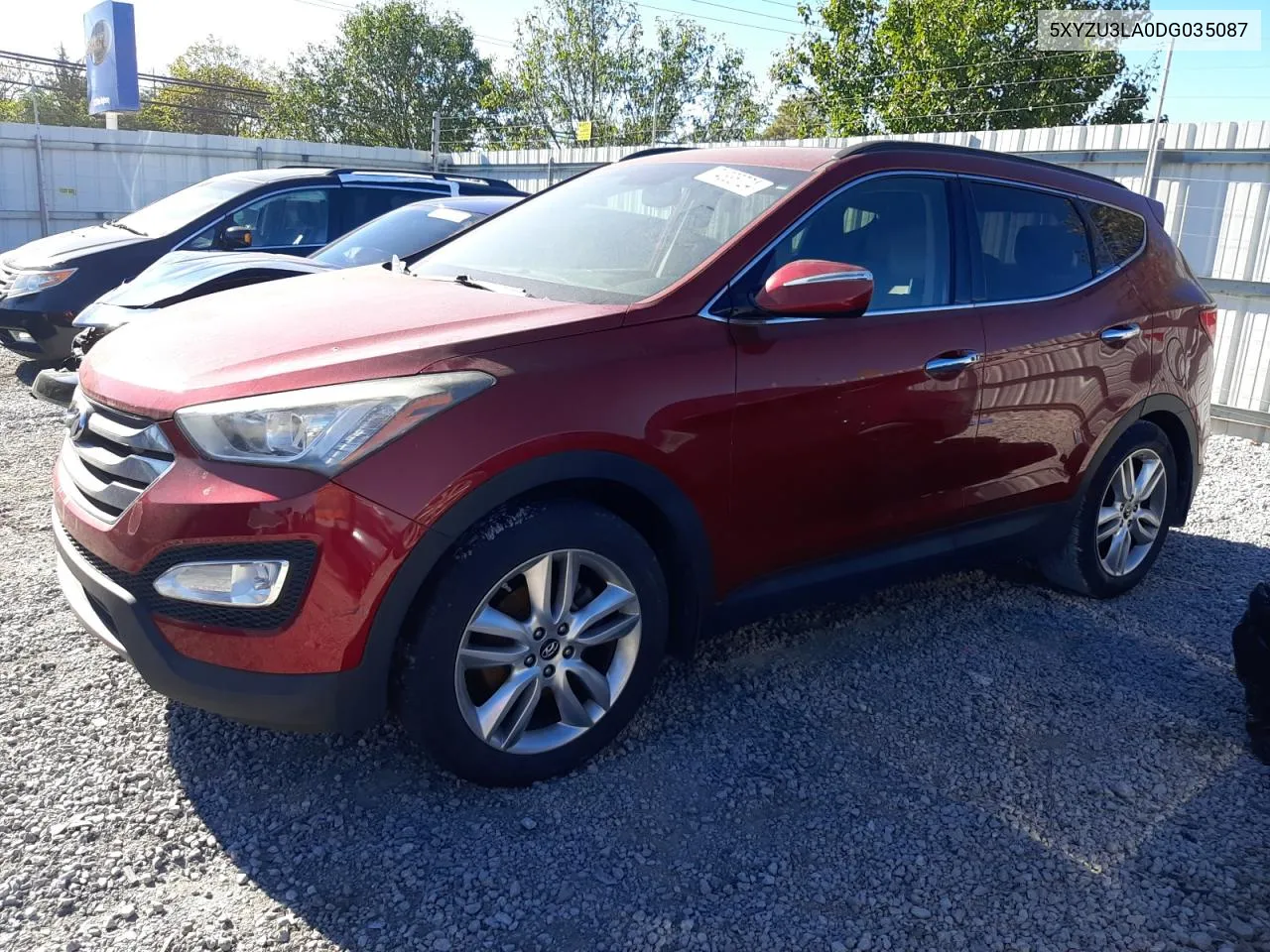 2013 Hyundai Santa Fe Sport VIN: 5XYZU3LA0DG035087 Lot: 74335724