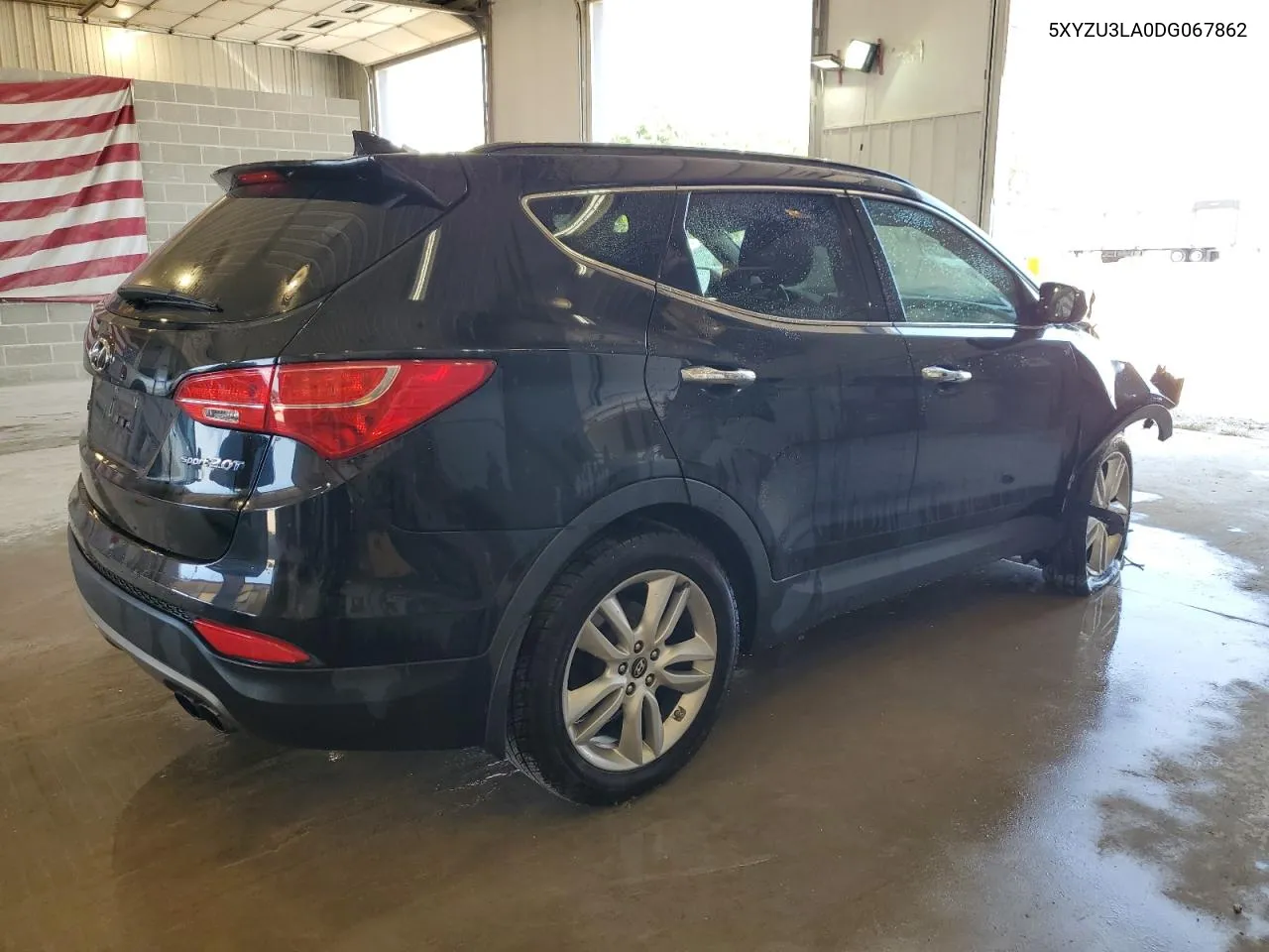 2013 Hyundai Santa Fe Sport VIN: 5XYZU3LA0DG067862 Lot: 74366214