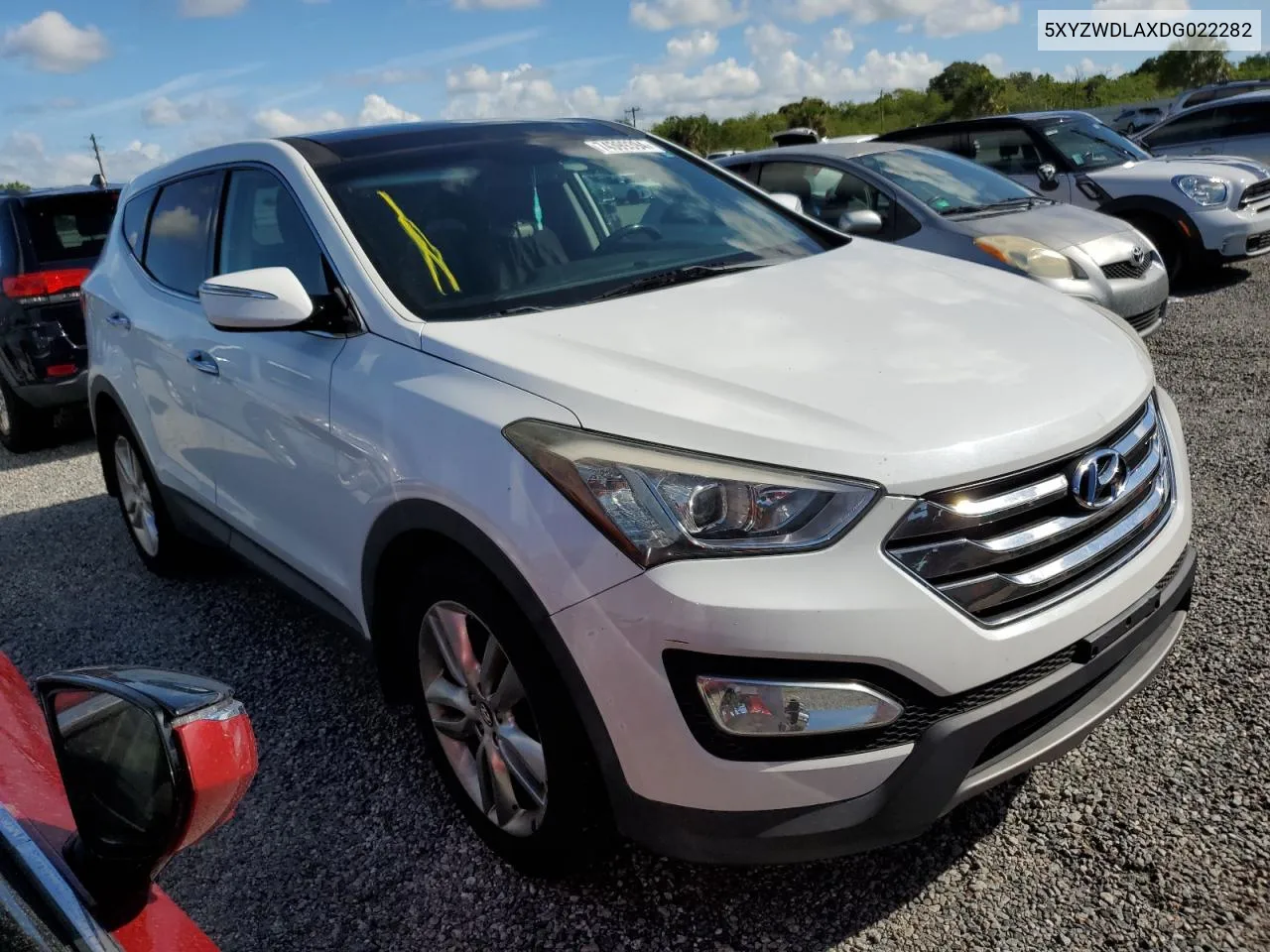 5XYZWDLAXDG022282 2013 Hyundai Santa Fe Sport