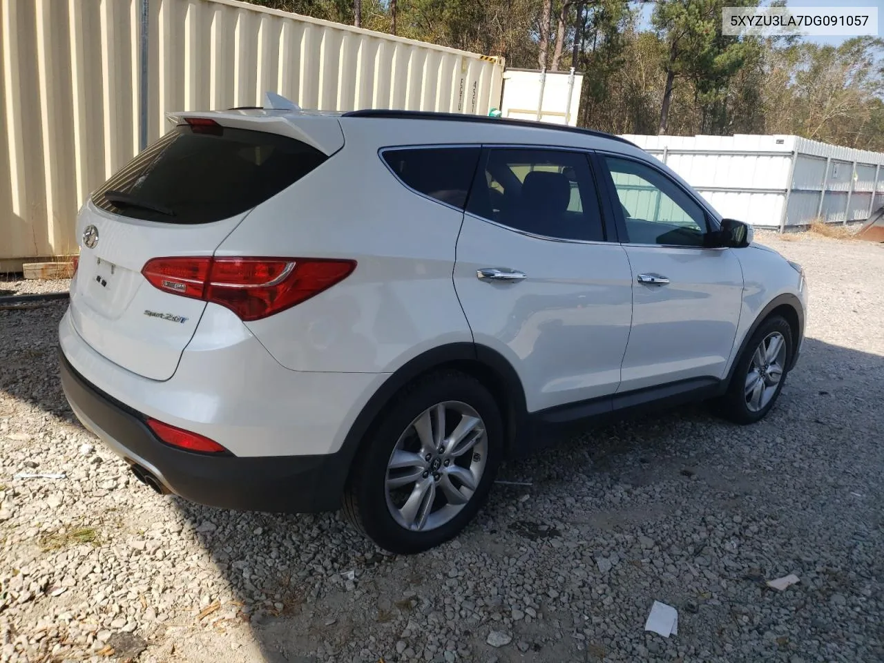 2013 Hyundai Santa Fe Sport VIN: 5XYZU3LA7DG091057 Lot: 74490904