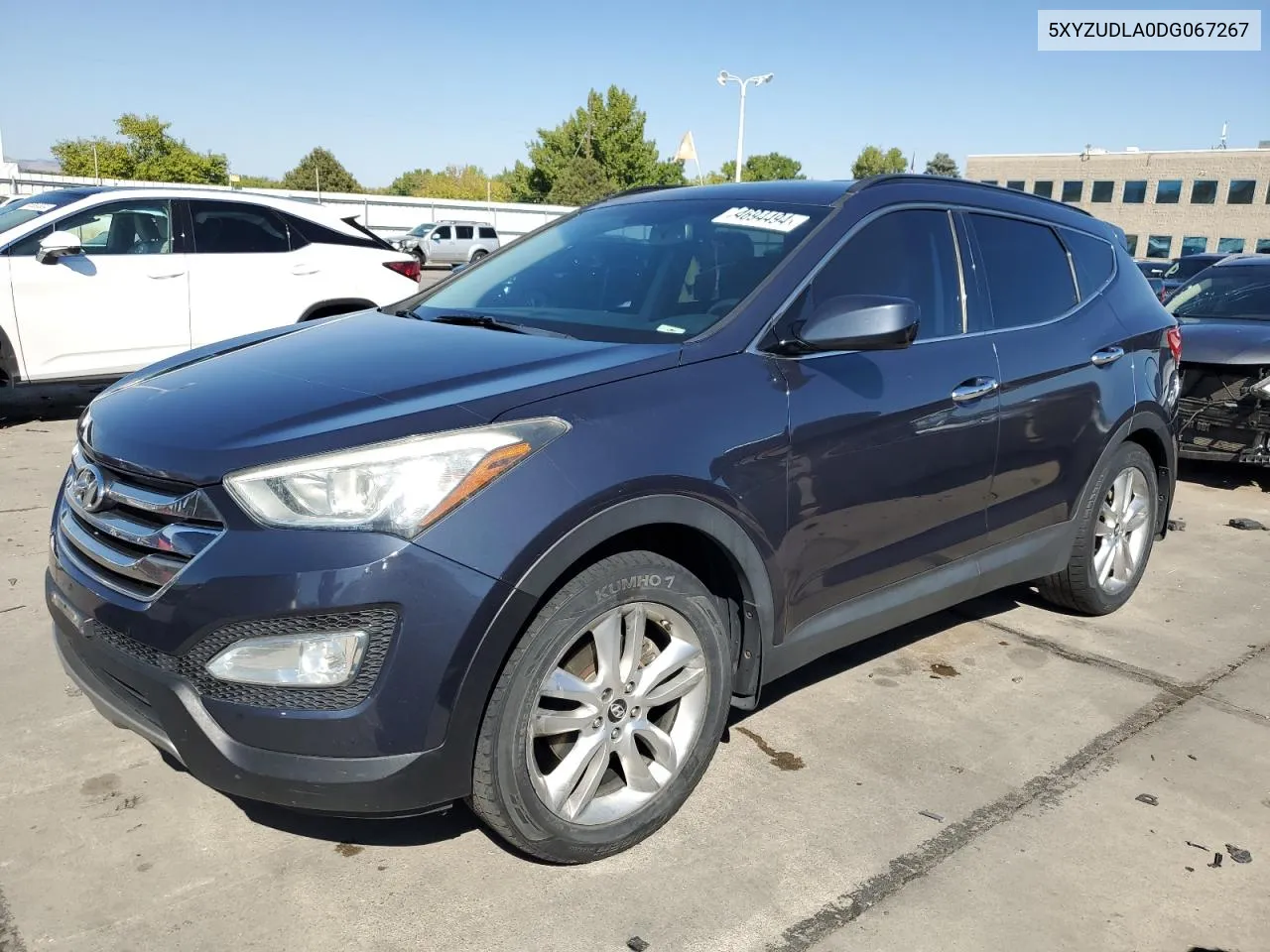 2013 Hyundai Santa Fe Sport VIN: 5XYZUDLA0DG067267 Lot: 74694494