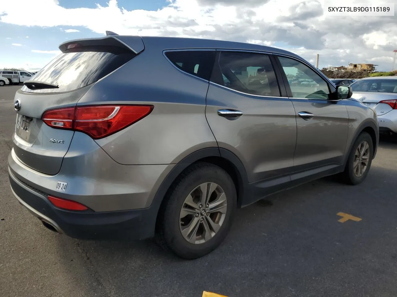 2013 Hyundai Santa Fe Sport VIN: 5XYZT3LB9DG115189 Lot: 74711254