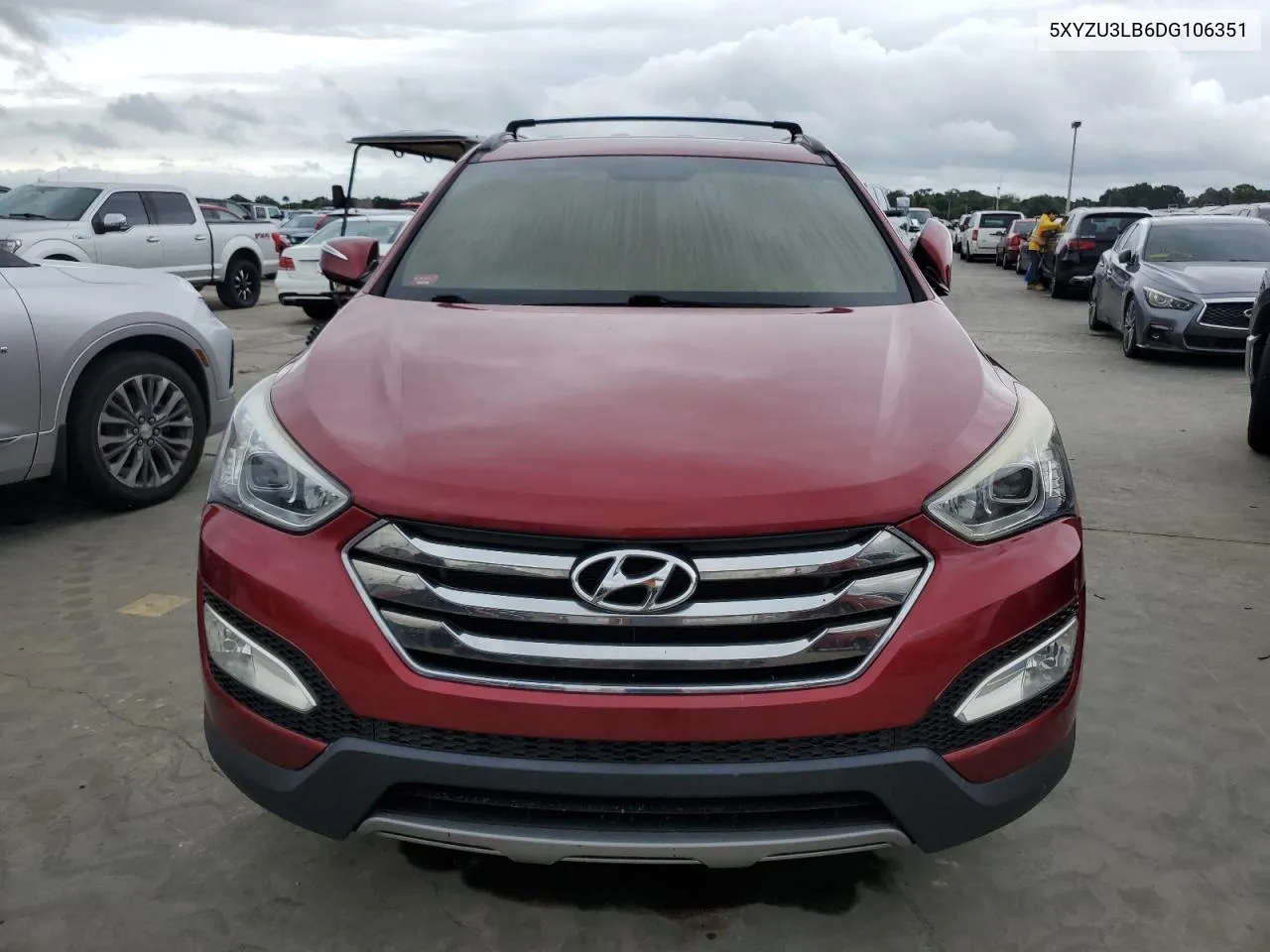 2013 Hyundai Santa Fe Sport VIN: 5XYZU3LB6DG106351 Lot: 74852464