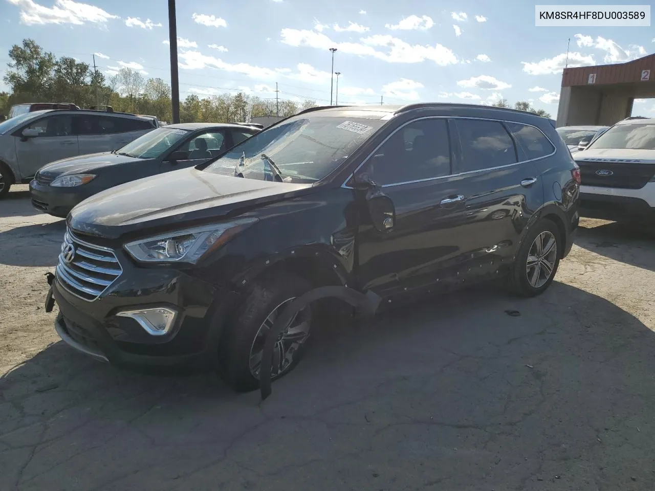 2013 Hyundai Santa Fe Limited VIN: KM8SR4HF8DU003589 Lot: 75165634