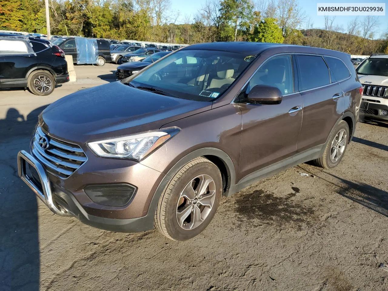 2013 Hyundai Santa Fe Gls VIN: KM8SMDHF3DU029936 Lot: 75187194