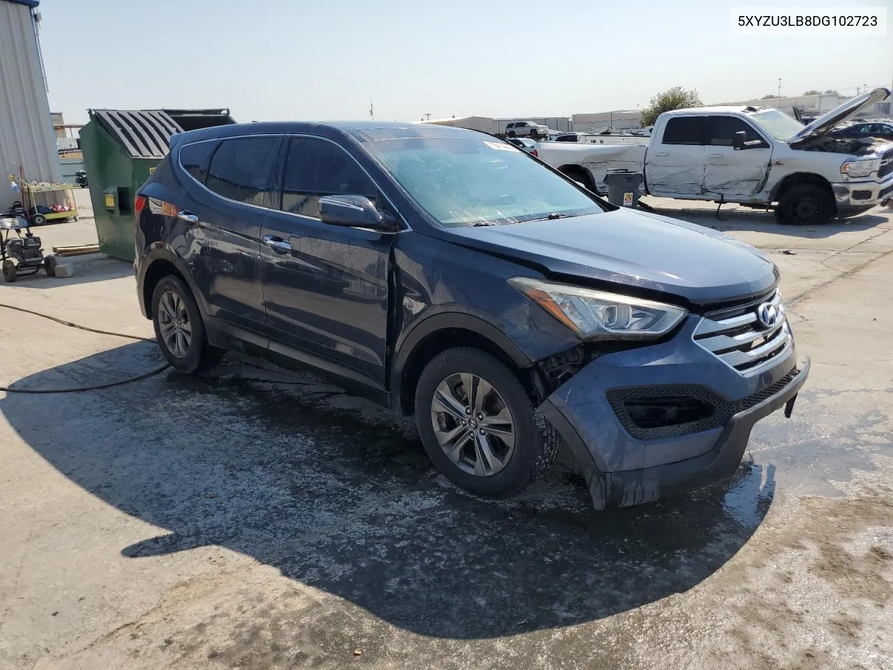 2013 Hyundai Santa Fe Sport VIN: 5XYZU3LB8DG102723 Lot: 75414444