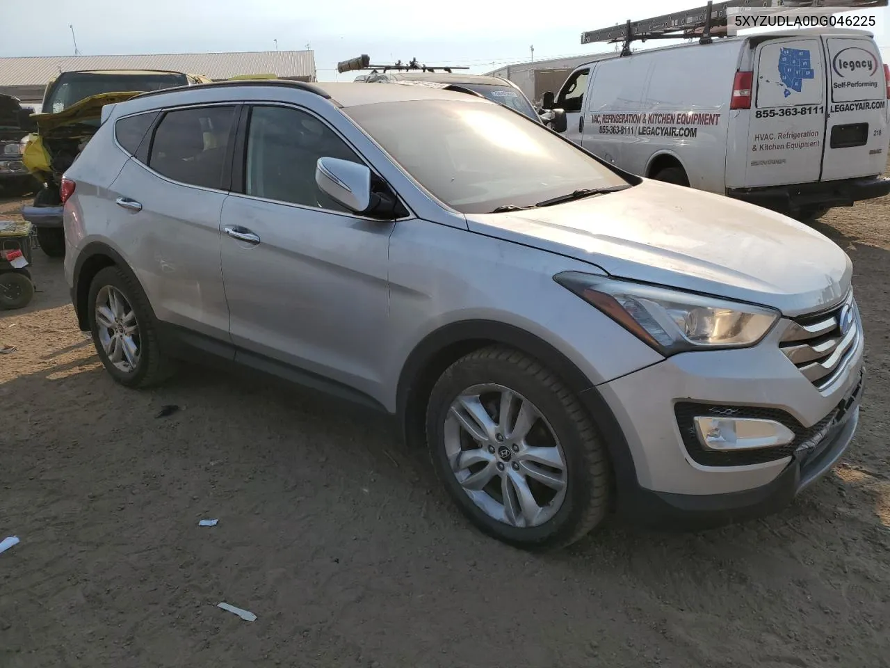 2013 Hyundai Santa Fe Sport VIN: 5XYZUDLA0DG046225 Lot: 75425134