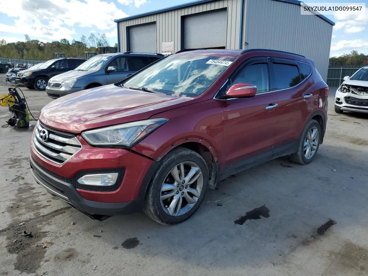 2013 Hyundai Santa Fe Sport VIN: 5XYZUDLA1DG099547 Lot: 75454474