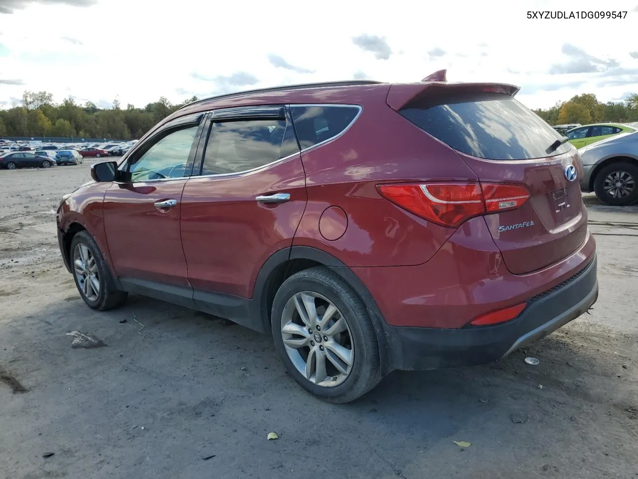 2013 Hyundai Santa Fe Sport VIN: 5XYZUDLA1DG099547 Lot: 75454474