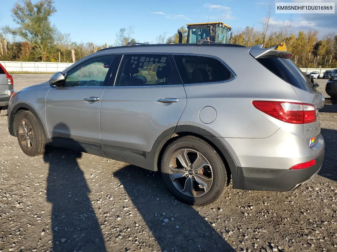 2013 Hyundai Santa Fe Gls VIN: KM8SNDHF1DU016969 Lot: 75539234