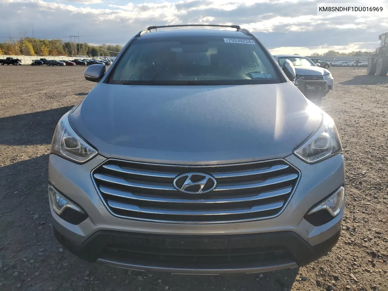 2013 Hyundai Santa Fe Gls VIN: KM8SNDHF1DU016969 Lot: 75539234