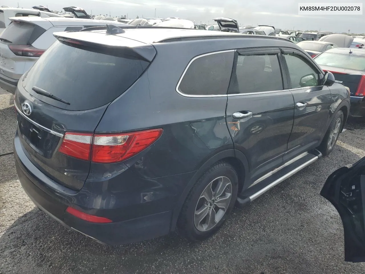 KM8SM4HF2DU002078 2013 Hyundai Santa Fe Gls