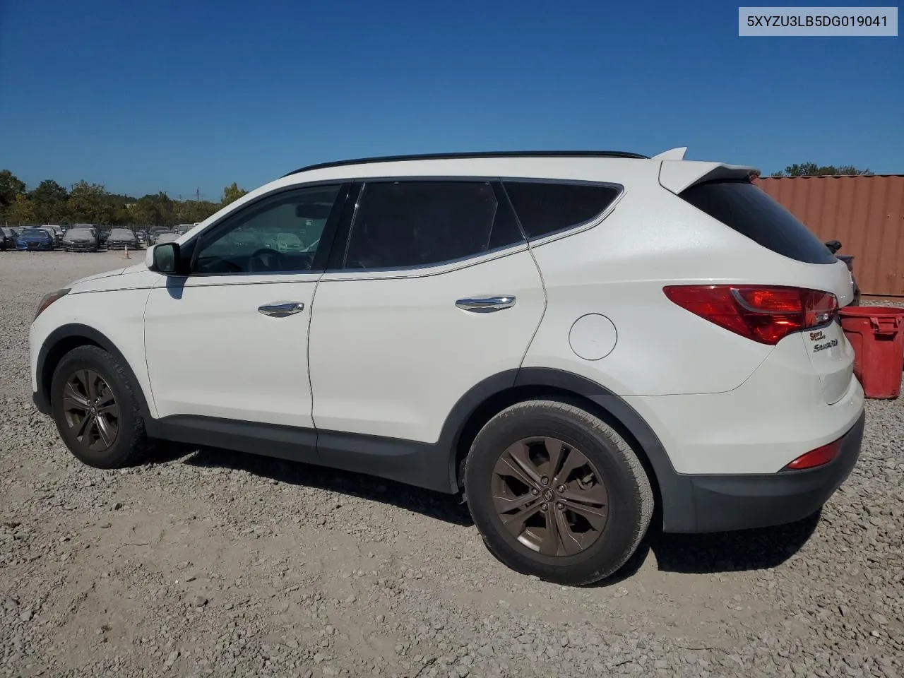 2013 Hyundai Santa Fe Sport VIN: 5XYZU3LB5DG019041 Lot: 75627004