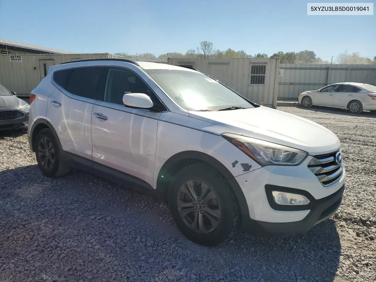 2013 Hyundai Santa Fe Sport VIN: 5XYZU3LB5DG019041 Lot: 75627004