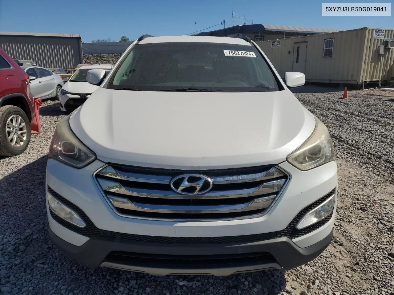 2013 Hyundai Santa Fe Sport VIN: 5XYZU3LB5DG019041 Lot: 75627004