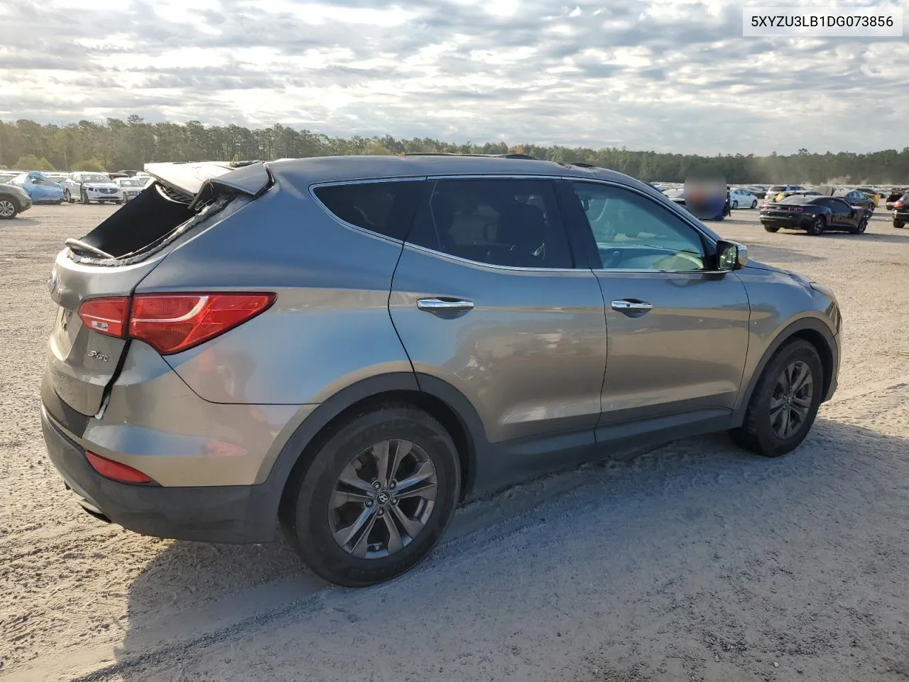 2013 Hyundai Santa Fe Sport VIN: 5XYZU3LB1DG073856 Lot: 75636404