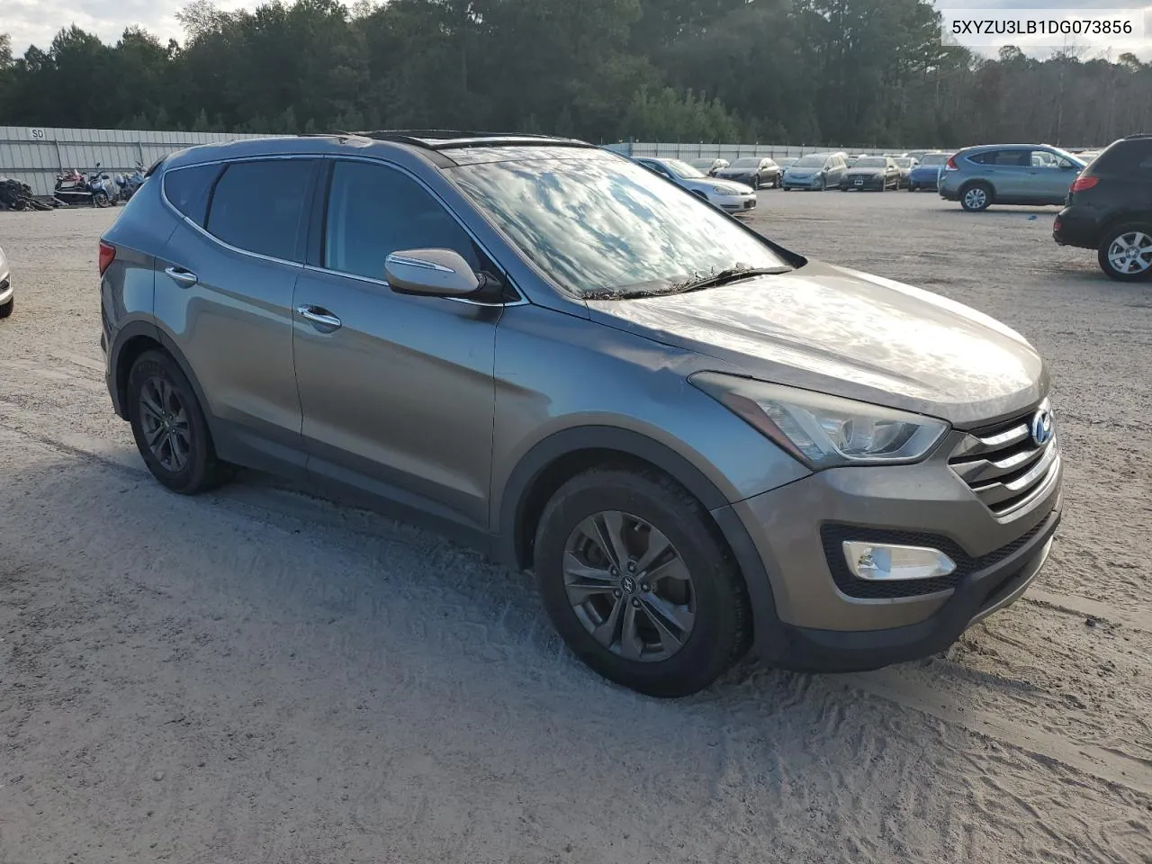 2013 Hyundai Santa Fe Sport VIN: 5XYZU3LB1DG073856 Lot: 75636404