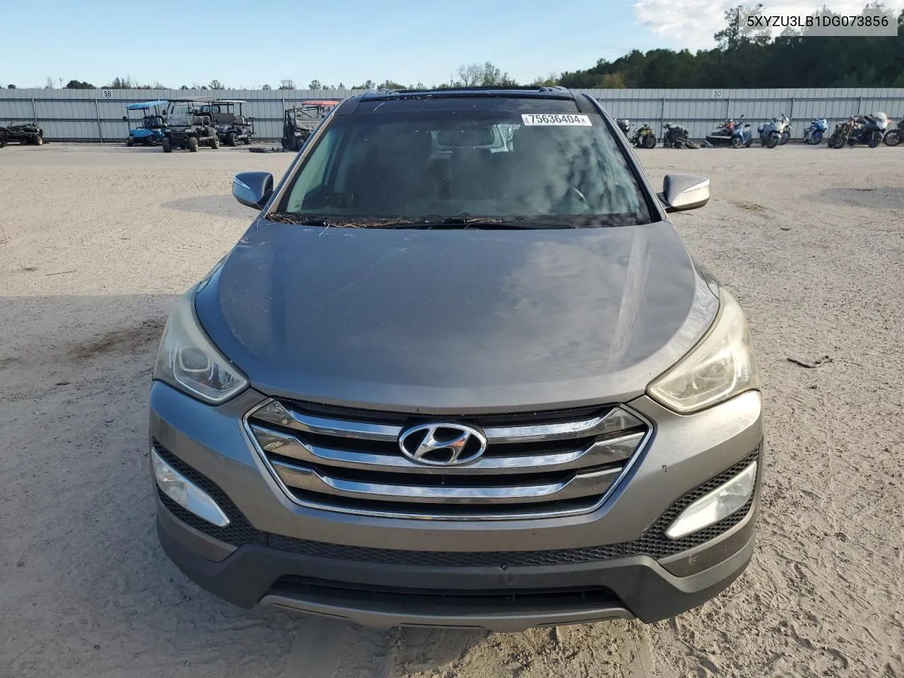 2013 Hyundai Santa Fe Sport VIN: 5XYZU3LB1DG073856 Lot: 75636404