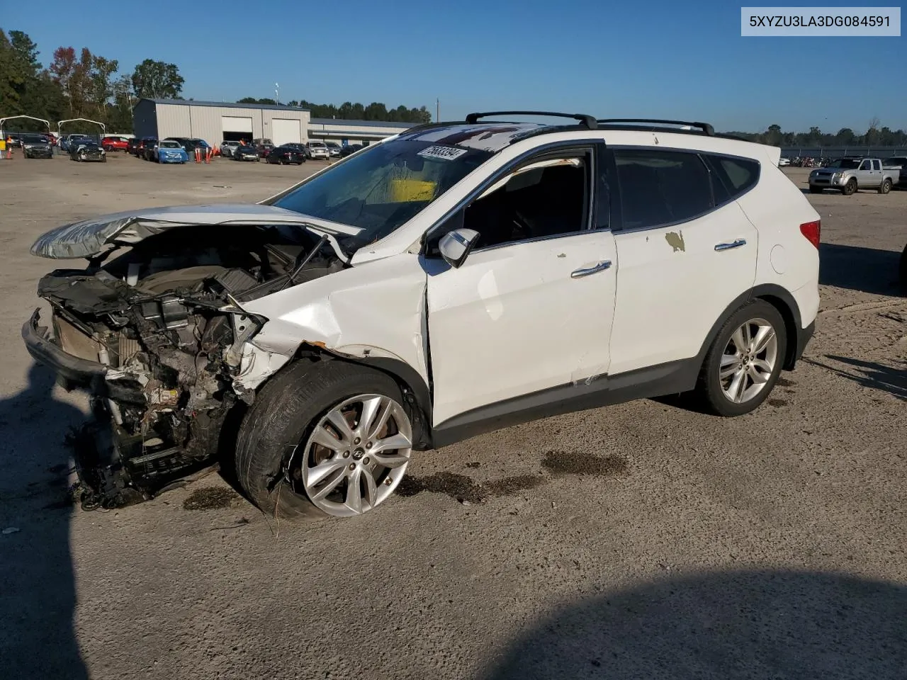 2013 Hyundai Santa Fe Sport VIN: 5XYZU3LA3DG084591 Lot: 75683394