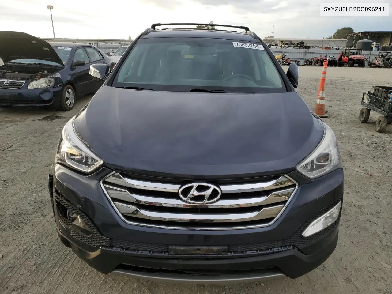 2013 Hyundai Santa Fe Sport VIN: 5XYZU3LB2DG096241 Lot: 75853204