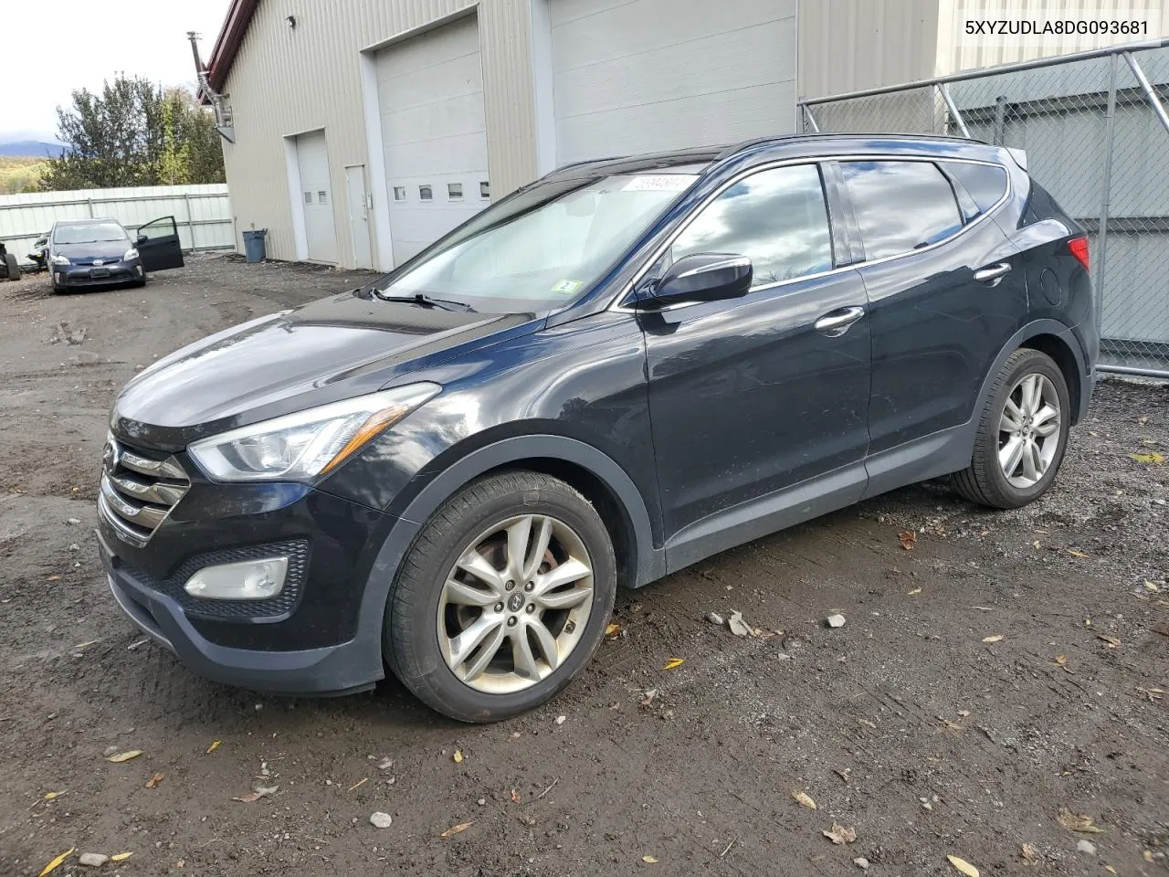 2013 Hyundai Santa Fe Sport VIN: 5XYZUDLA8DG093681 Lot: 75994804