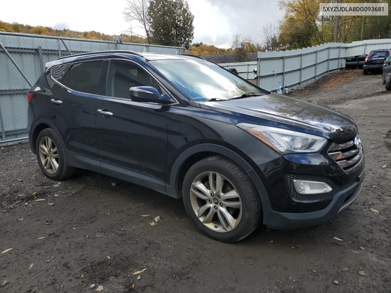 2013 Hyundai Santa Fe Sport VIN: 5XYZUDLA8DG093681 Lot: 75994804