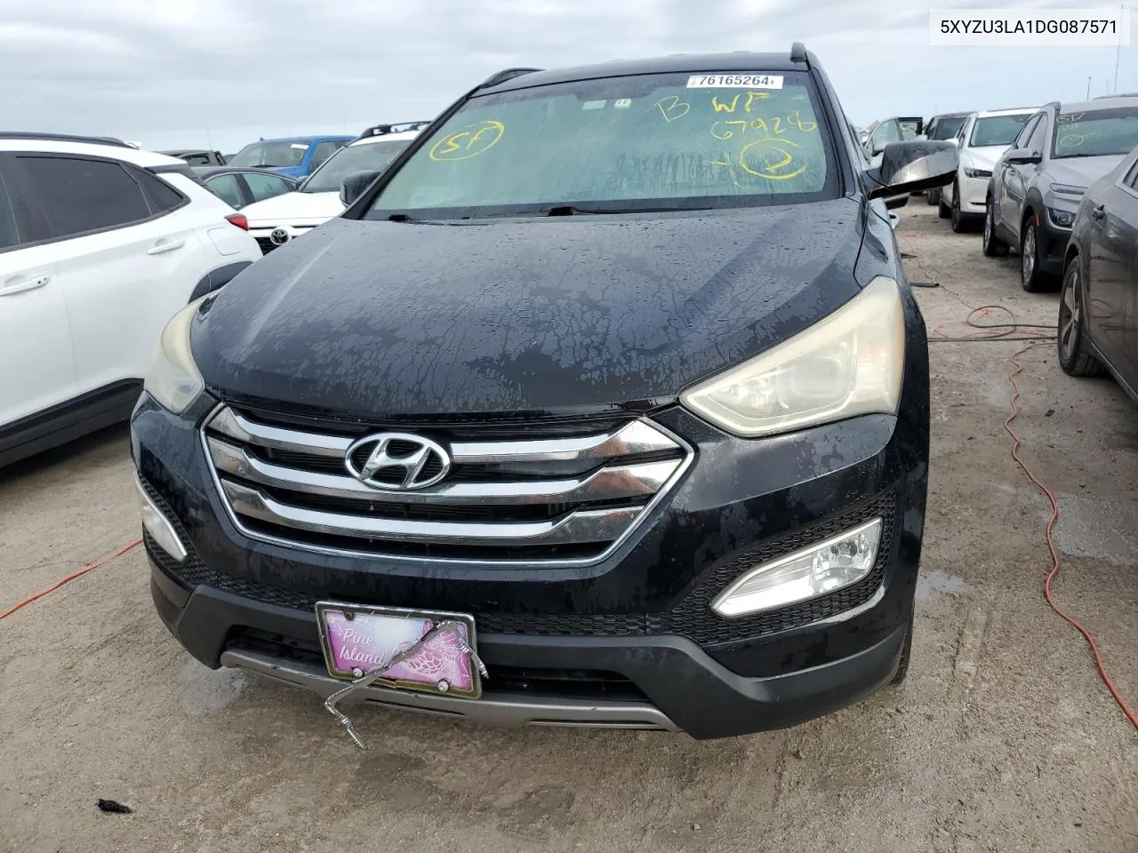 2013 Hyundai Santa Fe Sport VIN: 5XYZU3LA1DG087571 Lot: 76165264