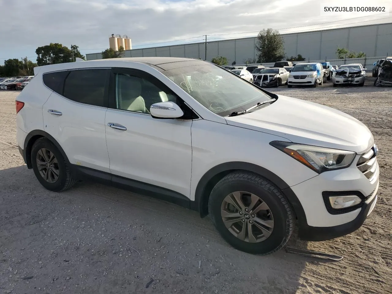 2013 Hyundai Santa Fe Sport VIN: 5XYZU3LB1DG088602 Lot: 76286084