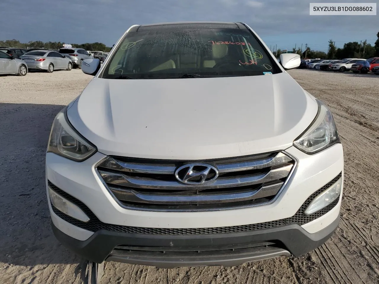 2013 Hyundai Santa Fe Sport VIN: 5XYZU3LB1DG088602 Lot: 76286084