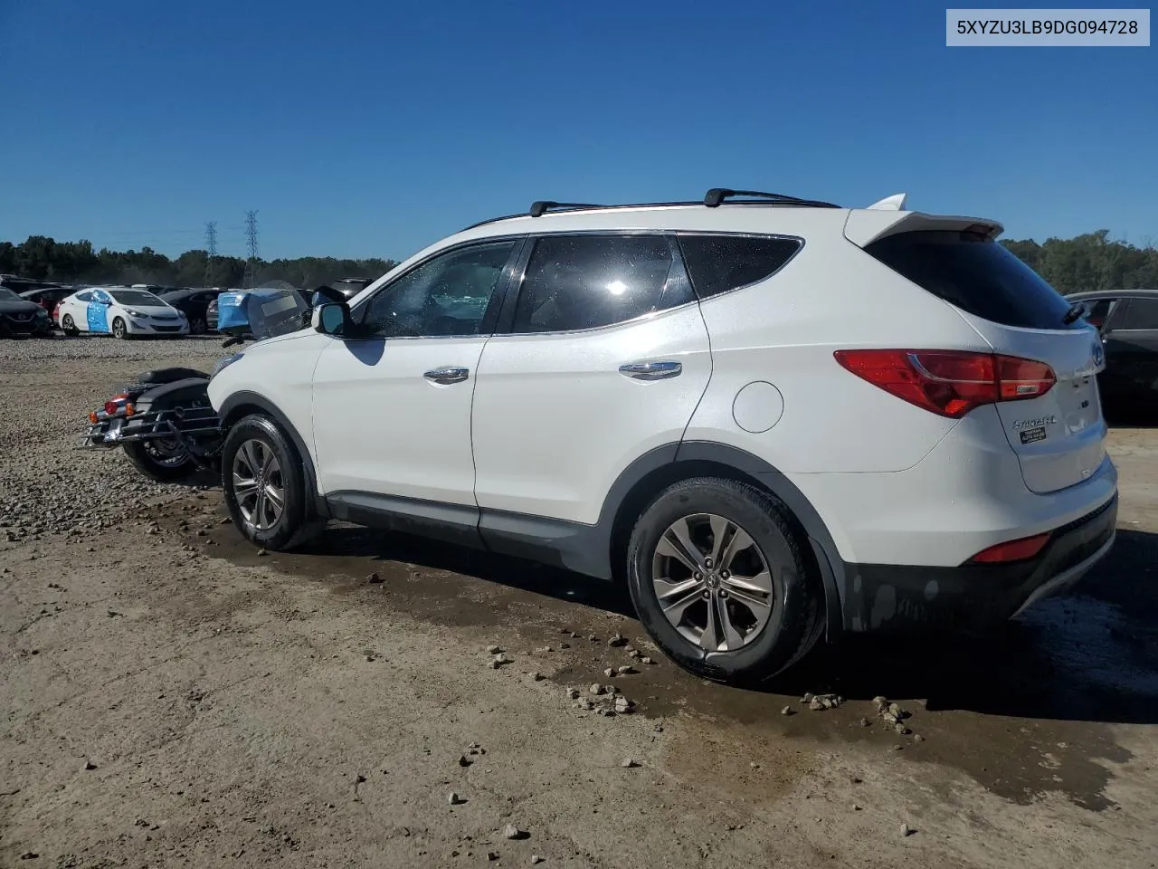 2013 Hyundai Santa Fe Sport VIN: 5XYZU3LB9DG094728 Lot: 76404584