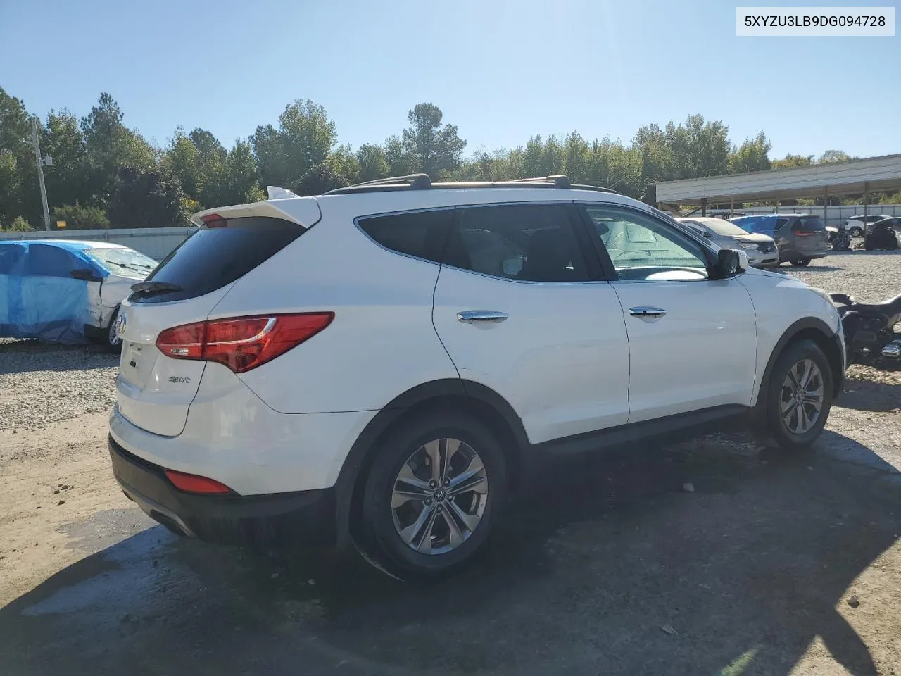 2013 Hyundai Santa Fe Sport VIN: 5XYZU3LB9DG094728 Lot: 76404584