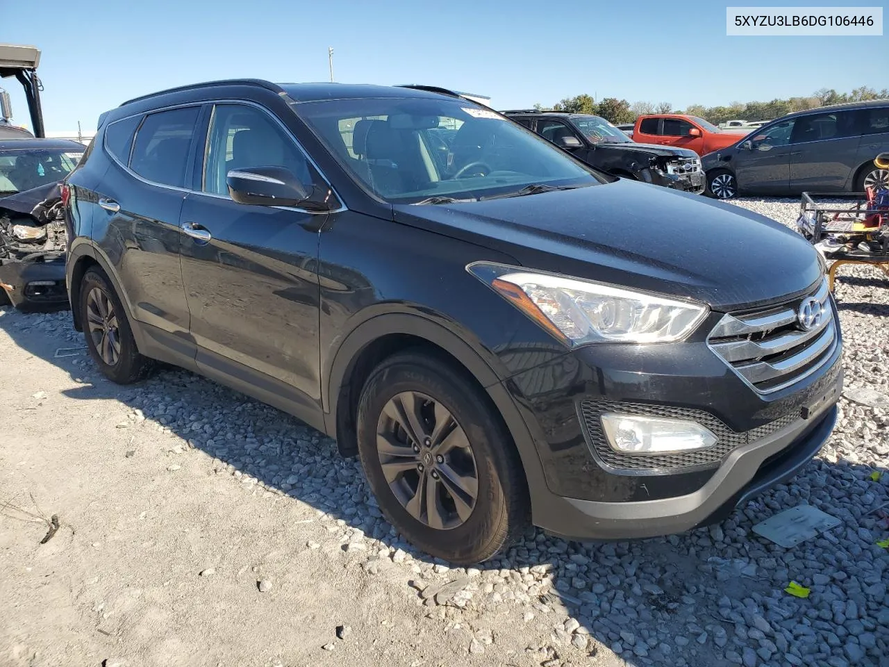 2013 Hyundai Santa Fe Sport VIN: 5XYZU3LB6DG106446 Lot: 76417614