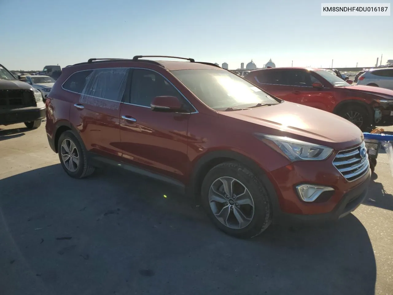 2013 Hyundai Santa Fe Gls VIN: KM8SNDHF4DU016187 Lot: 76427044