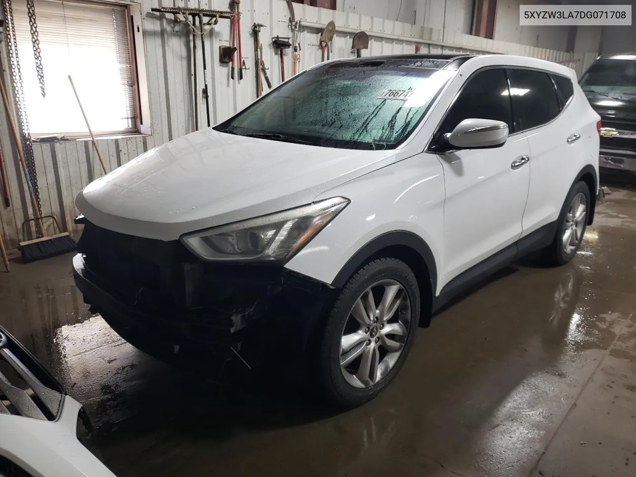 2013 Hyundai Santa Fe Sport VIN: 5XYZW3LA7DG071708 Lot: 76674704