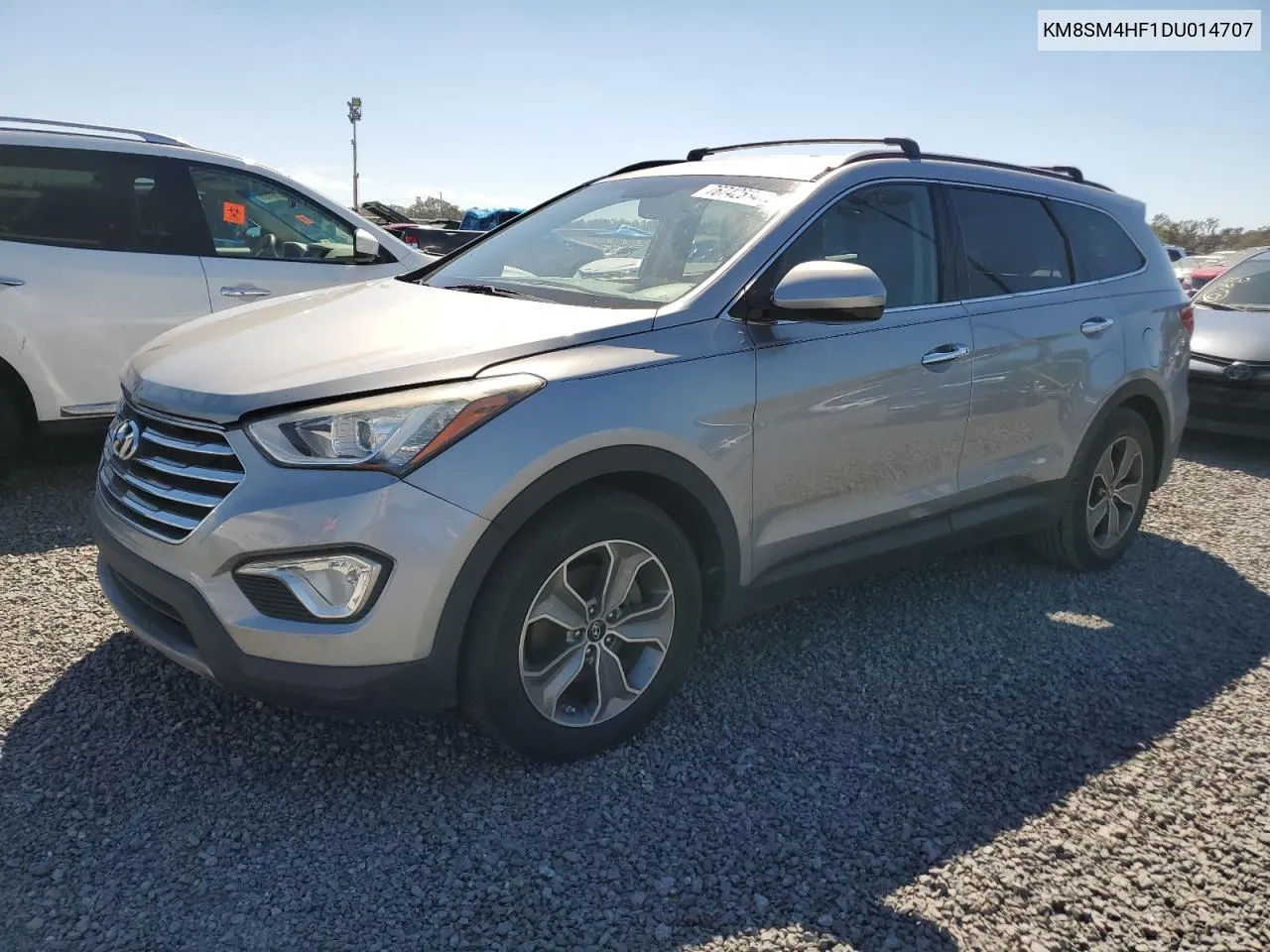 KM8SM4HF1DU014707 2013 Hyundai Santa Fe Gls