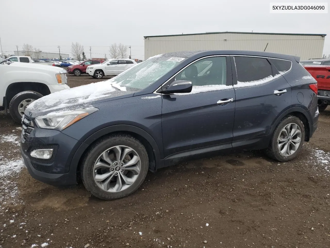 2013 Hyundai Santa Fe Sport VIN: 5XYZUDLA3DG046090 Lot: 76802254