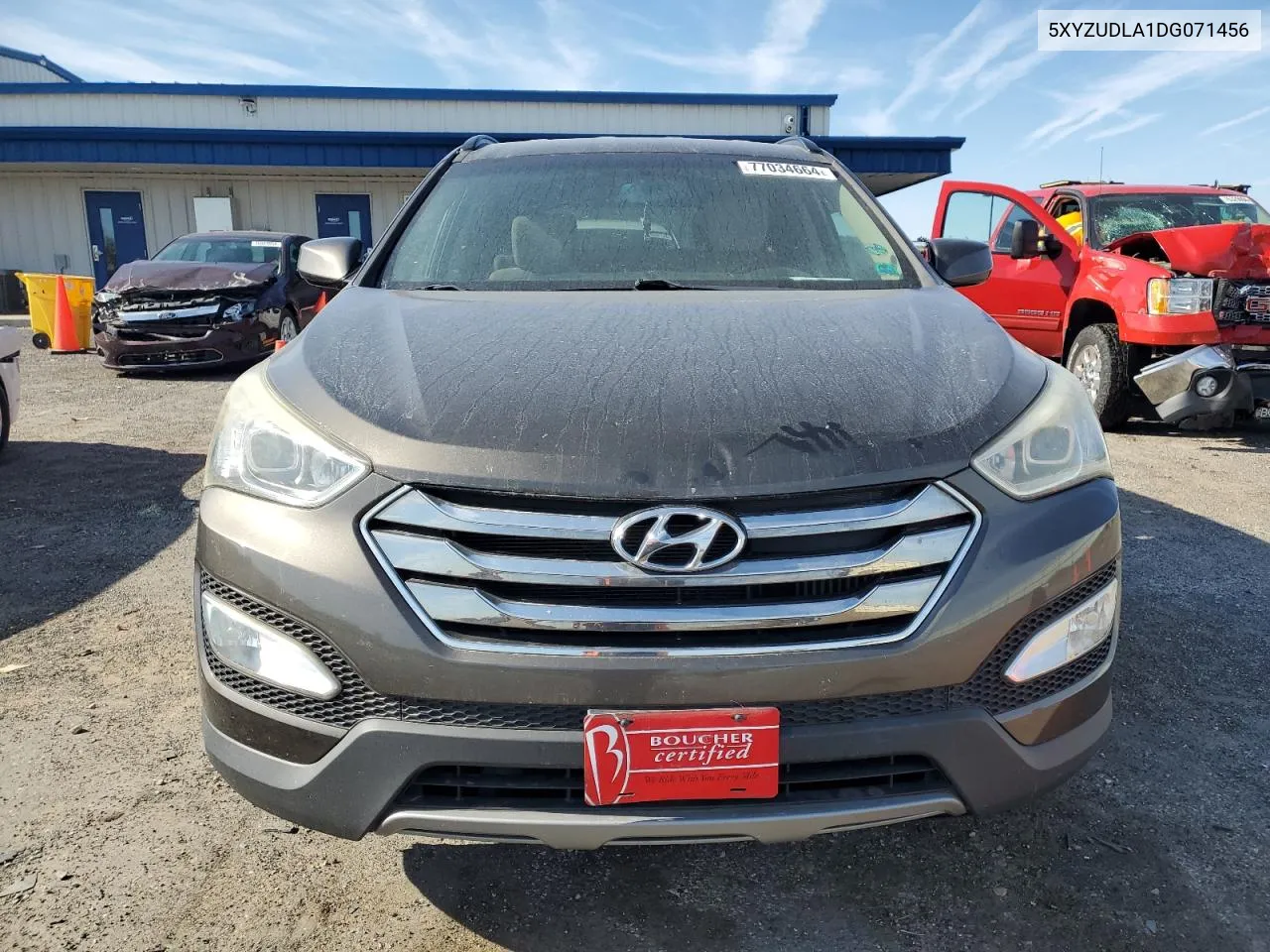 2013 Hyundai Santa Fe Sport VIN: 5XYZUDLA1DG071456 Lot: 77034664