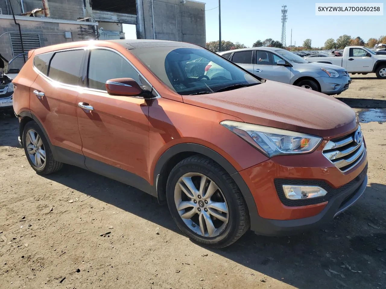 2013 Hyundai Santa Fe Sport VIN: 5XYZW3LA7DG050258 Lot: 77215094