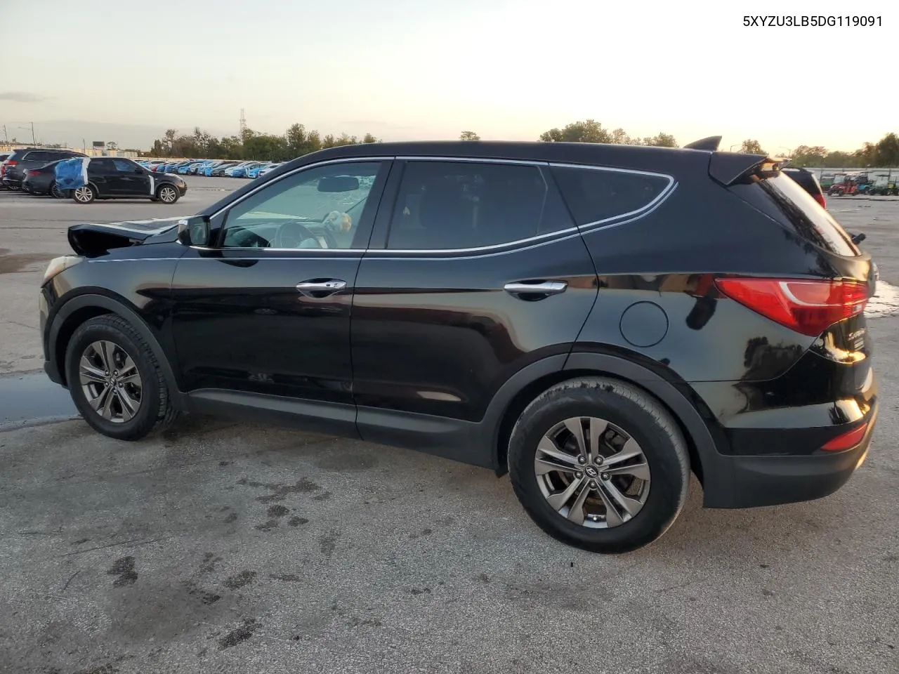 2013 Hyundai Santa Fe Sport VIN: 5XYZU3LB5DG119091 Lot: 77218994