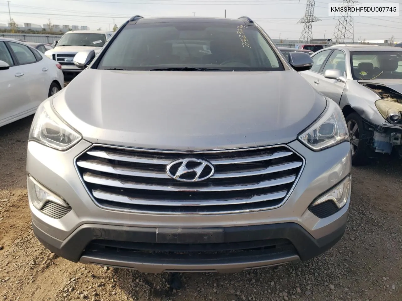 2013 Hyundai Santa Fe Limited VIN: KM8SRDHF5DU007745 Lot: 77623394